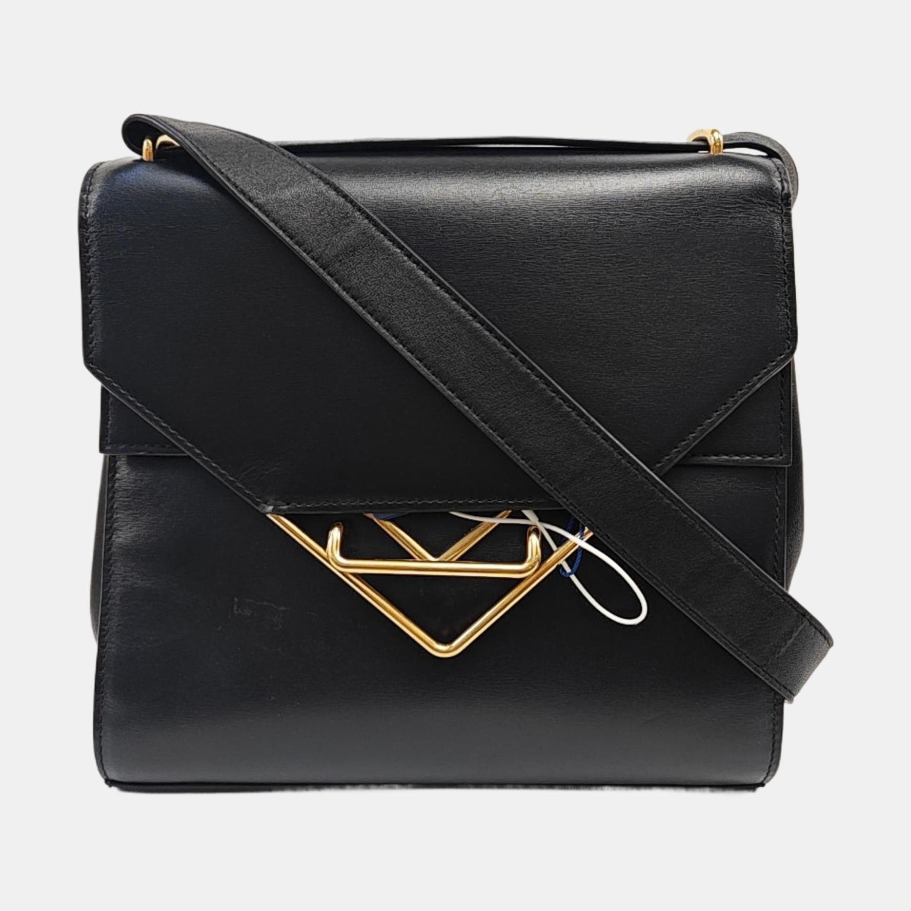 The Clip Calfskin Black