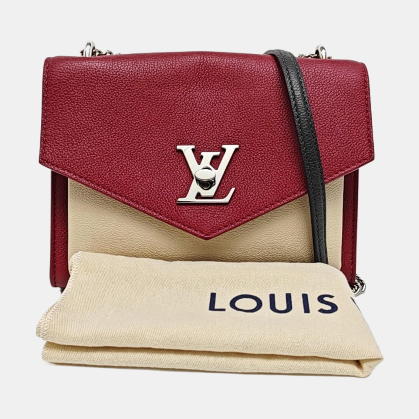 LOCKME BB Calfskin Red