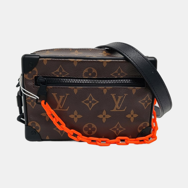 SOFT TRUNK Mini Monogram Coated Canvas Brown