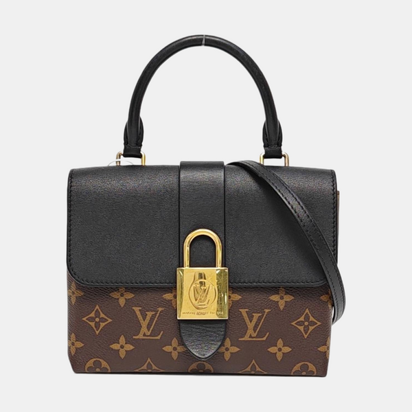 LOCKY BB Monogram Coated Canvas Brown