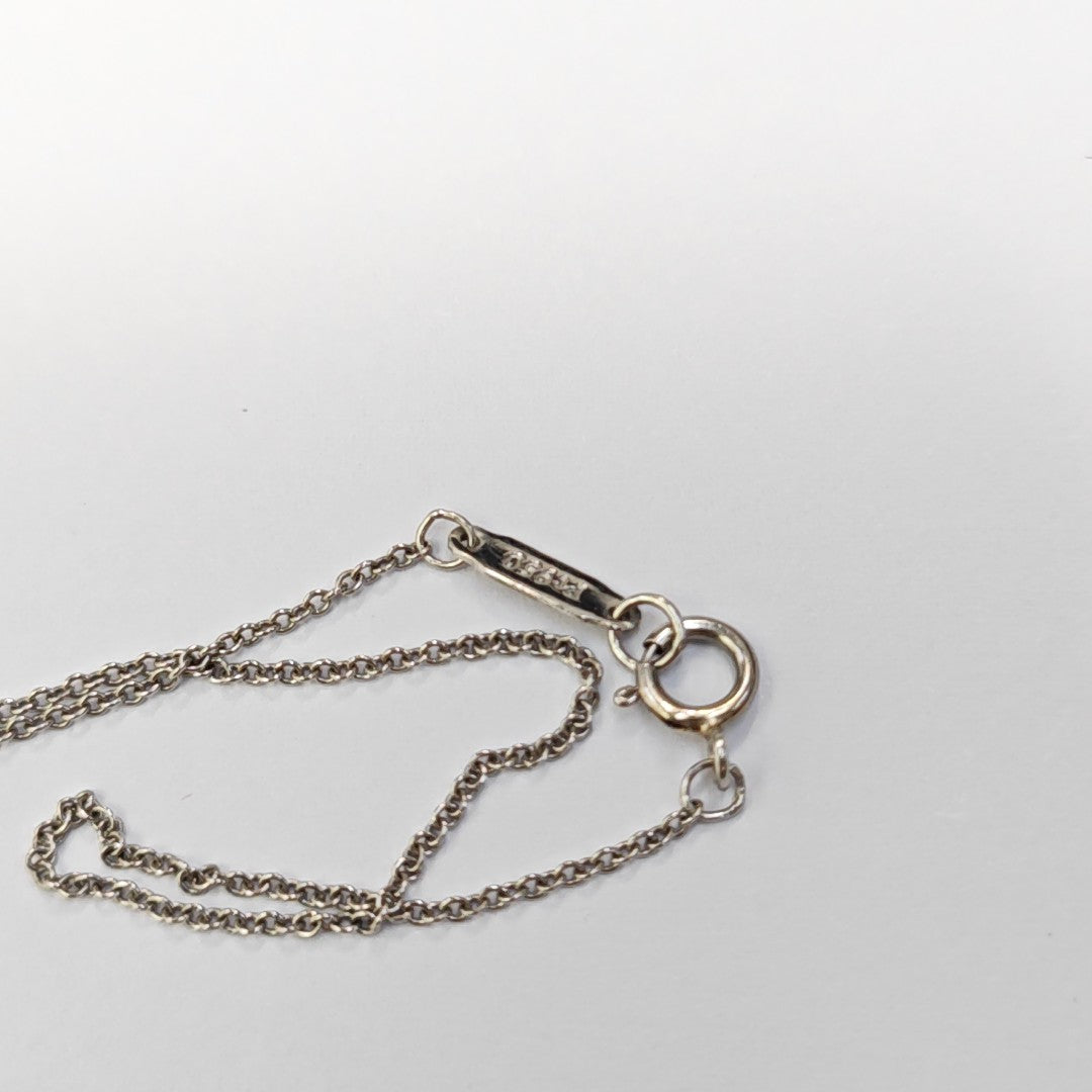 Tiffany &amp; Co. Schlumberger Platinum 950 Silver Necklace