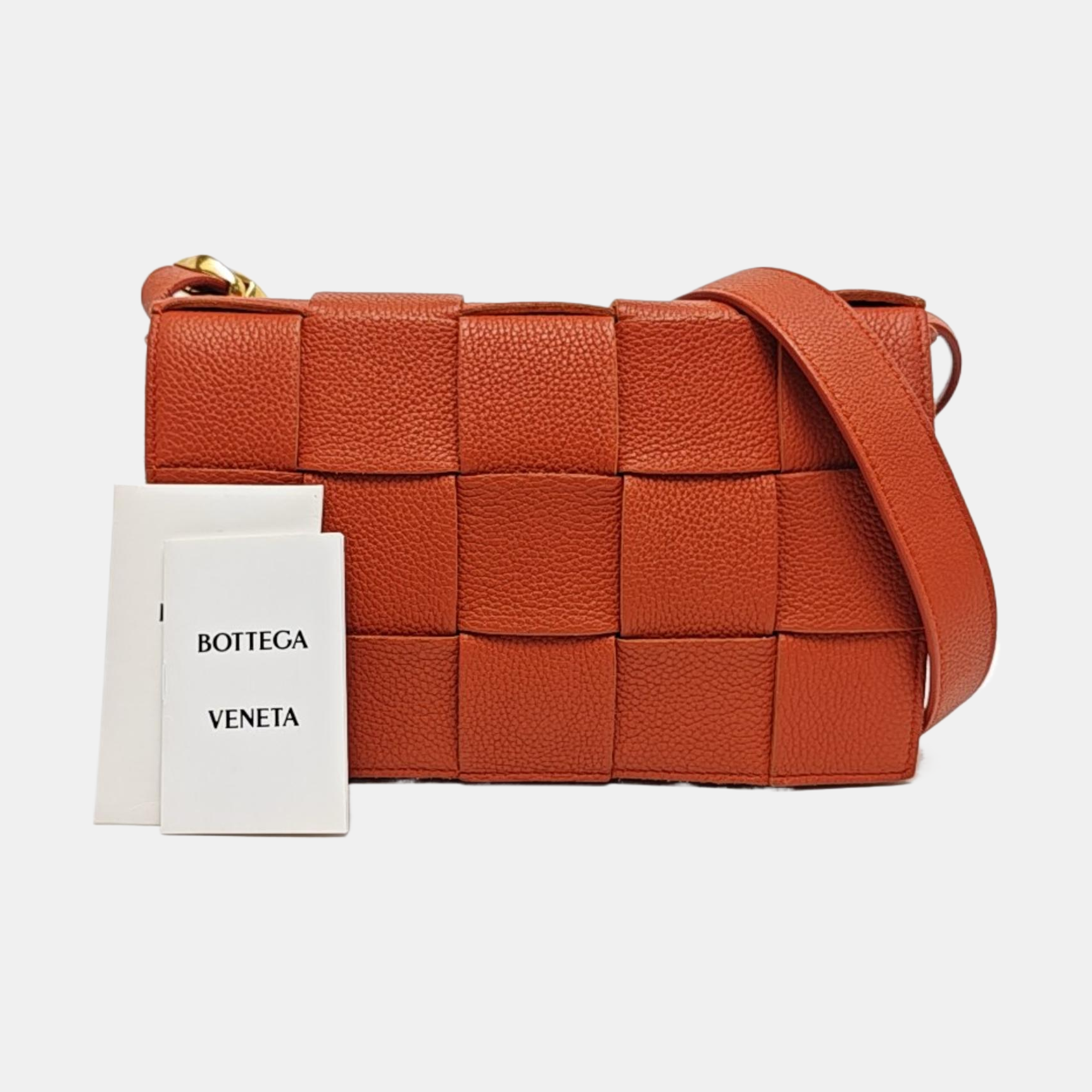 Cassette Medium Calfskin Orange