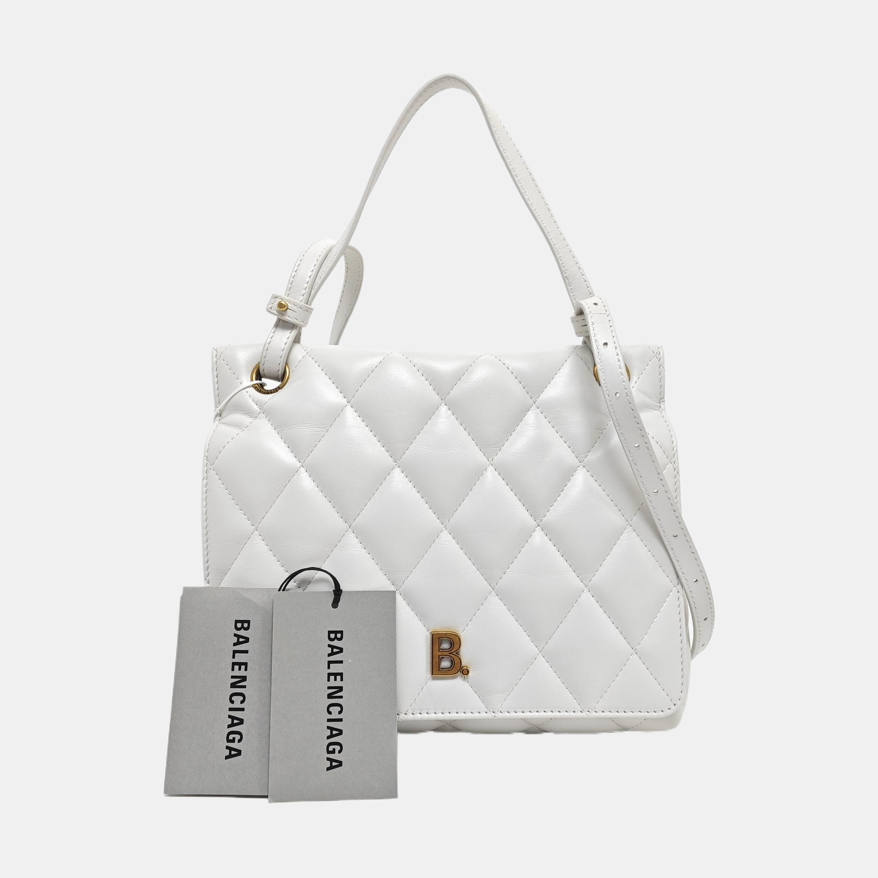 B. Medium Calfskin White