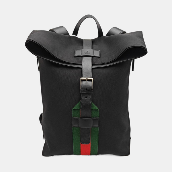 Fabric Backpack Black