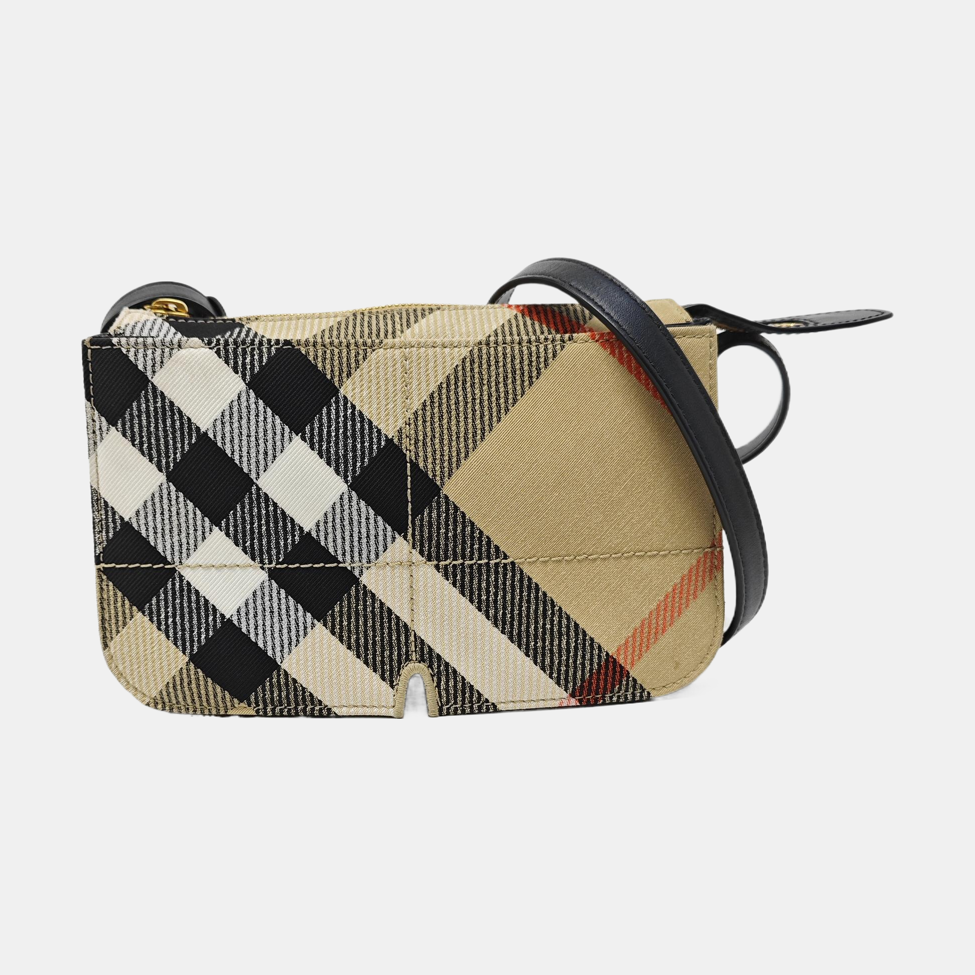 Canvas Shoulder Bag Beige