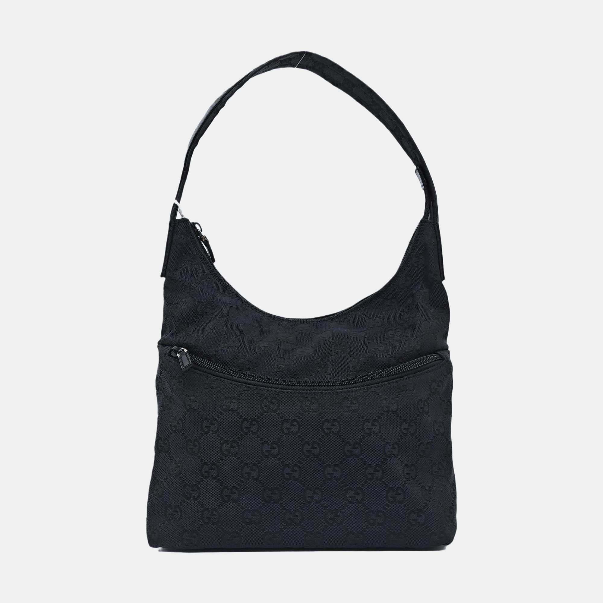 Monogram Canvas Shoulder Bag Blue