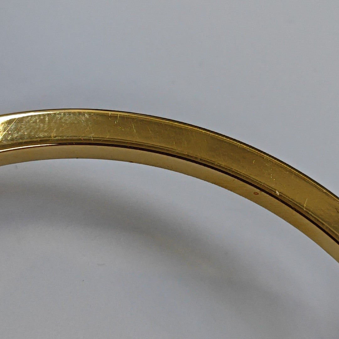 Metal Gold Bangle