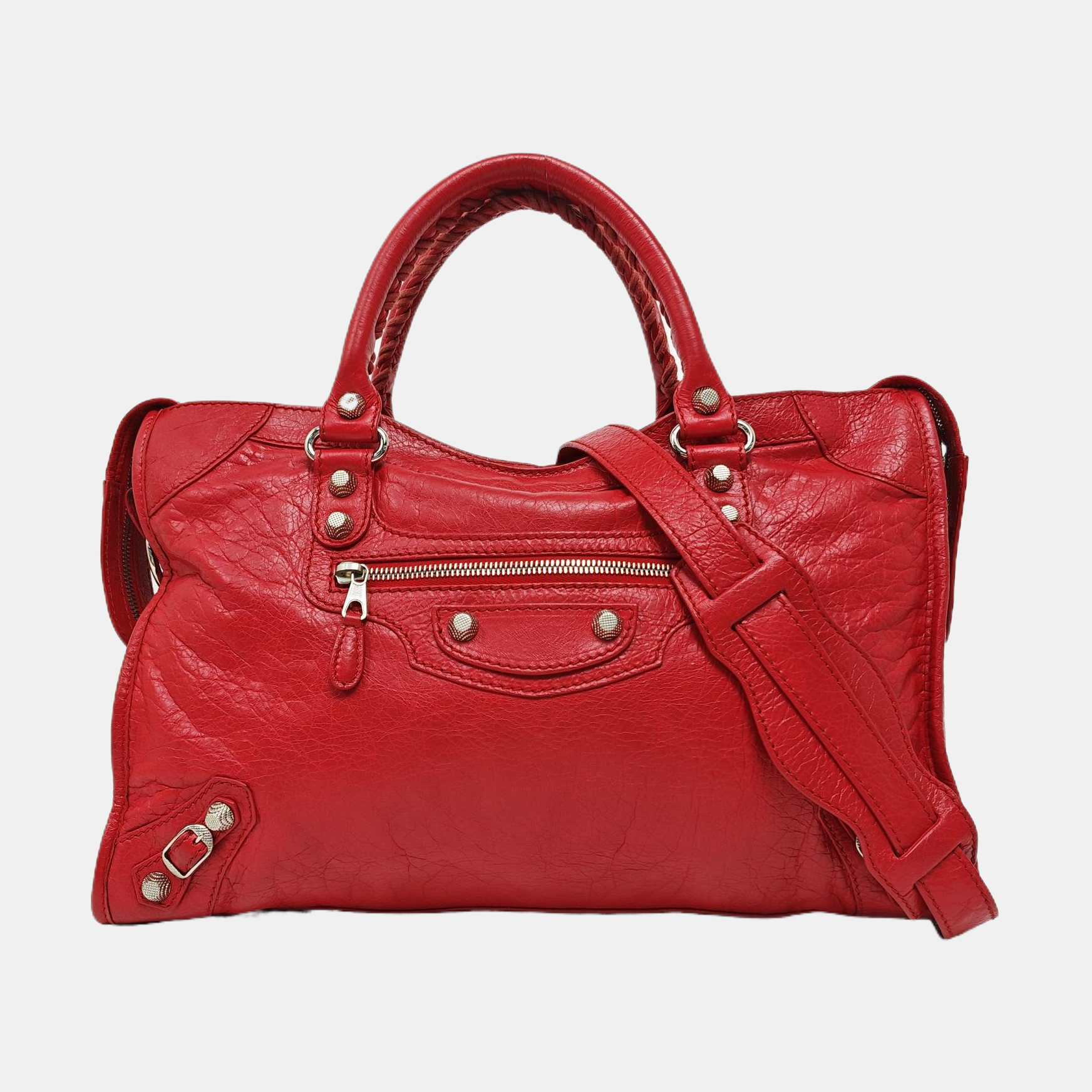 Classic City Lambskin Red