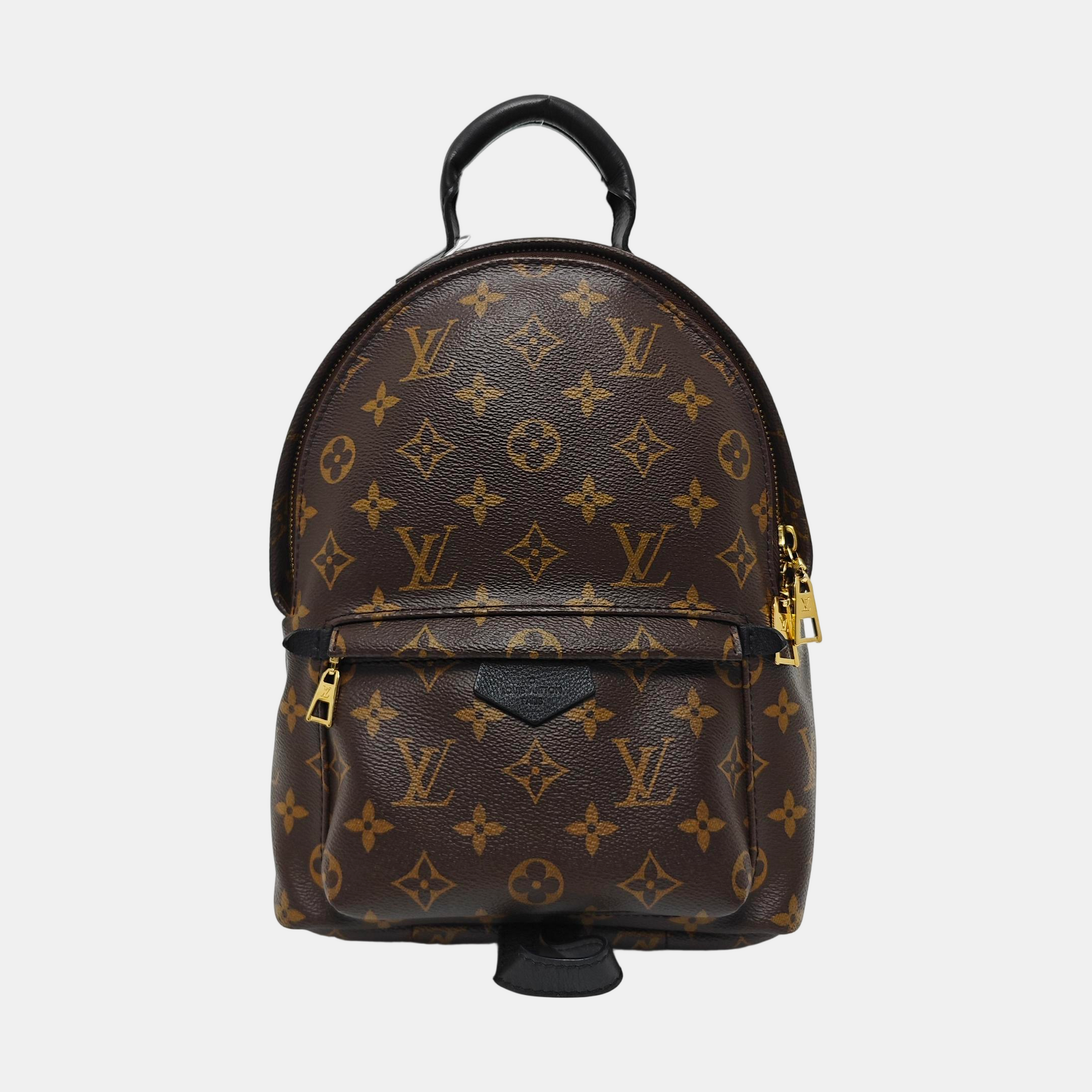 PALM SPRINGS PM Monogram Coated Canvas Brown