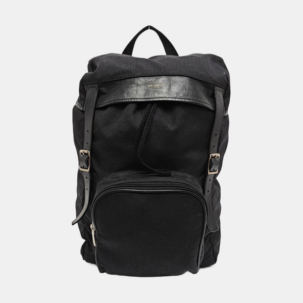 Canvas Backpack Black