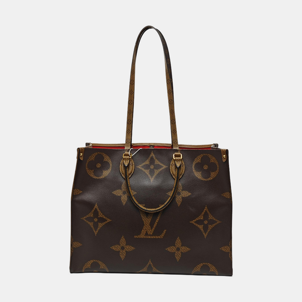 ONTHEGO GM Monogram Coated Canvas Brown
