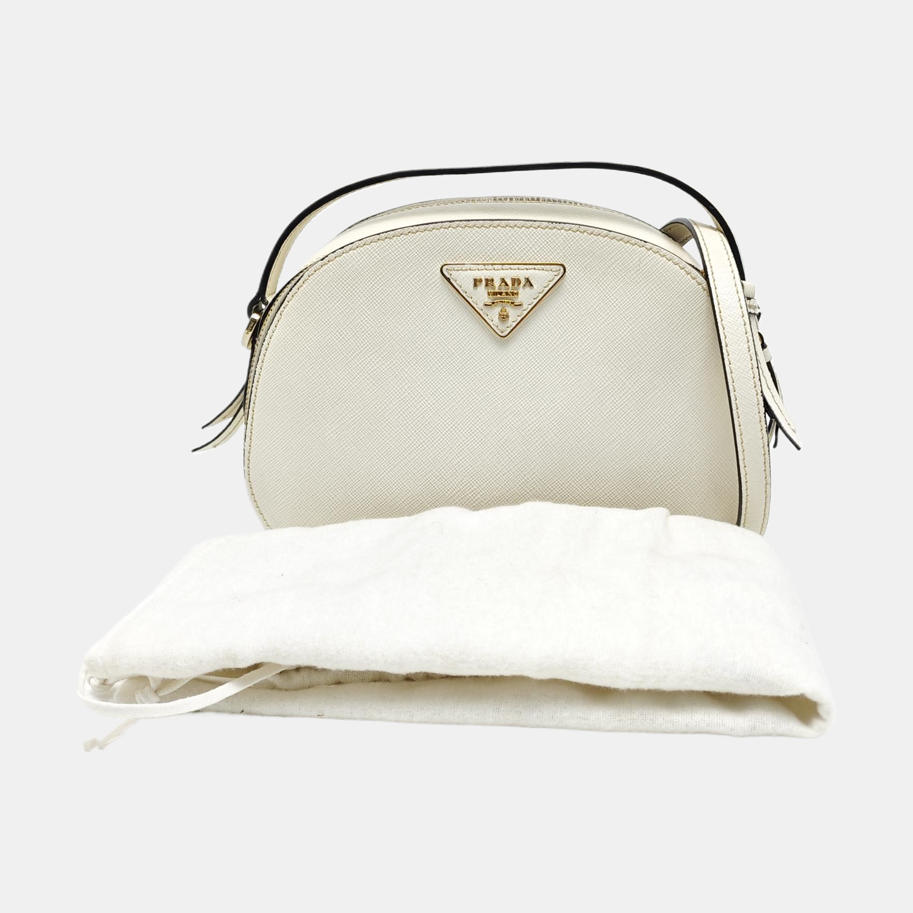 Odette Saffiano Calfskin White