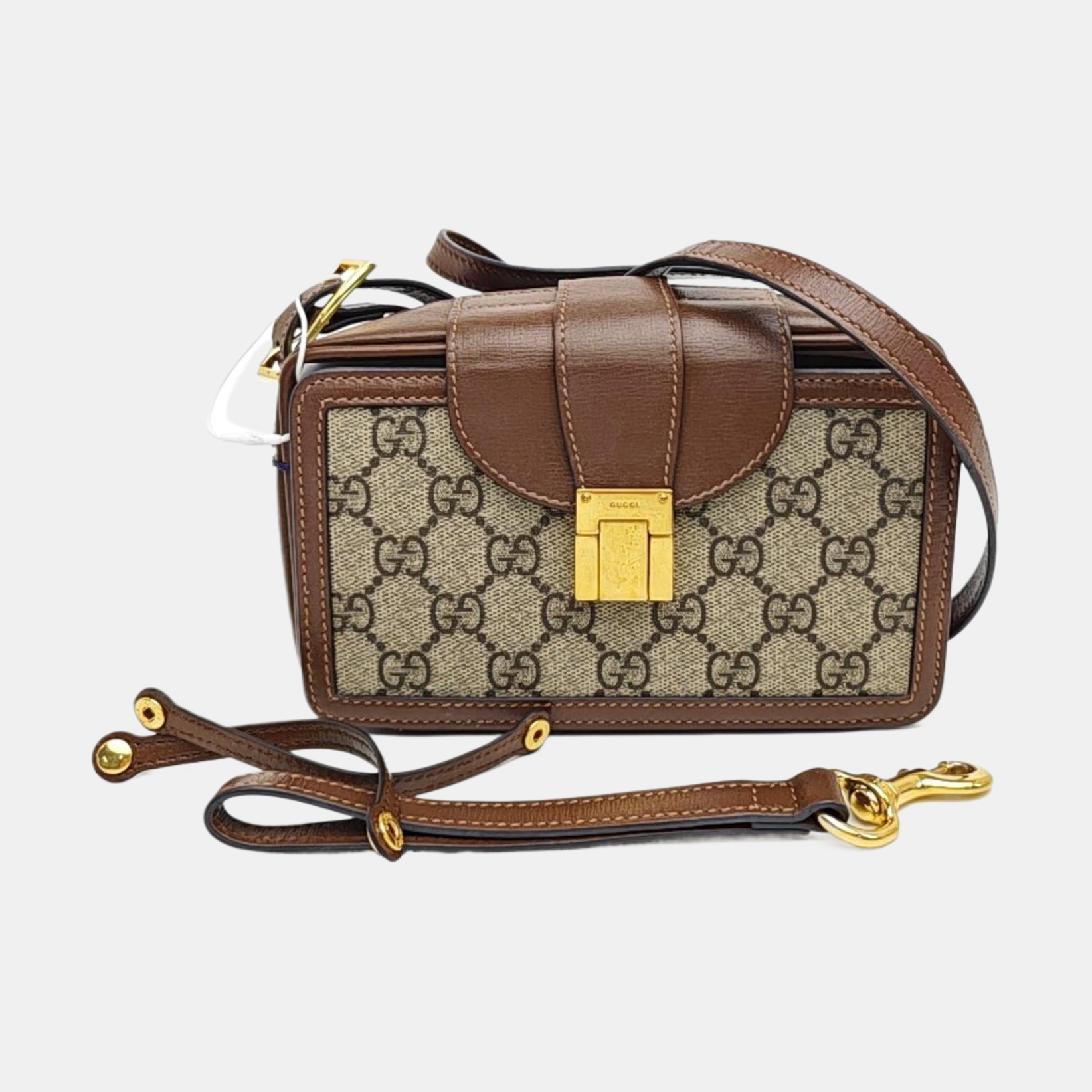 Monogram Coated Canvas Shoulder Bag Mini Multicolor