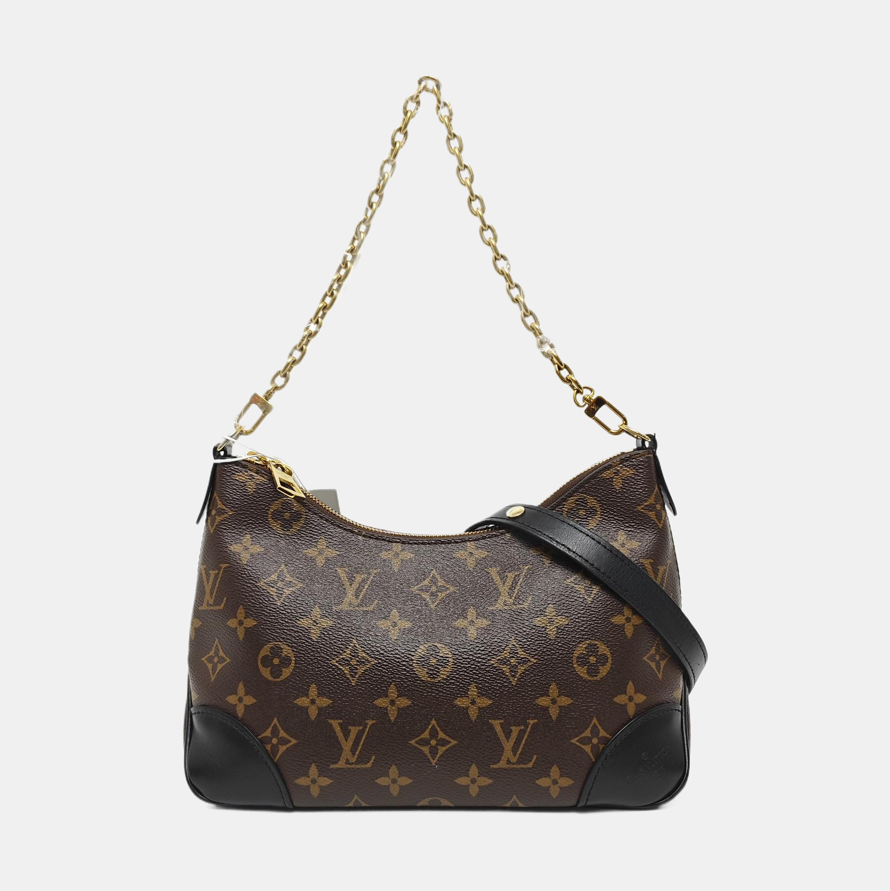 BOULOGNE Monogram Coated Canvas Brown