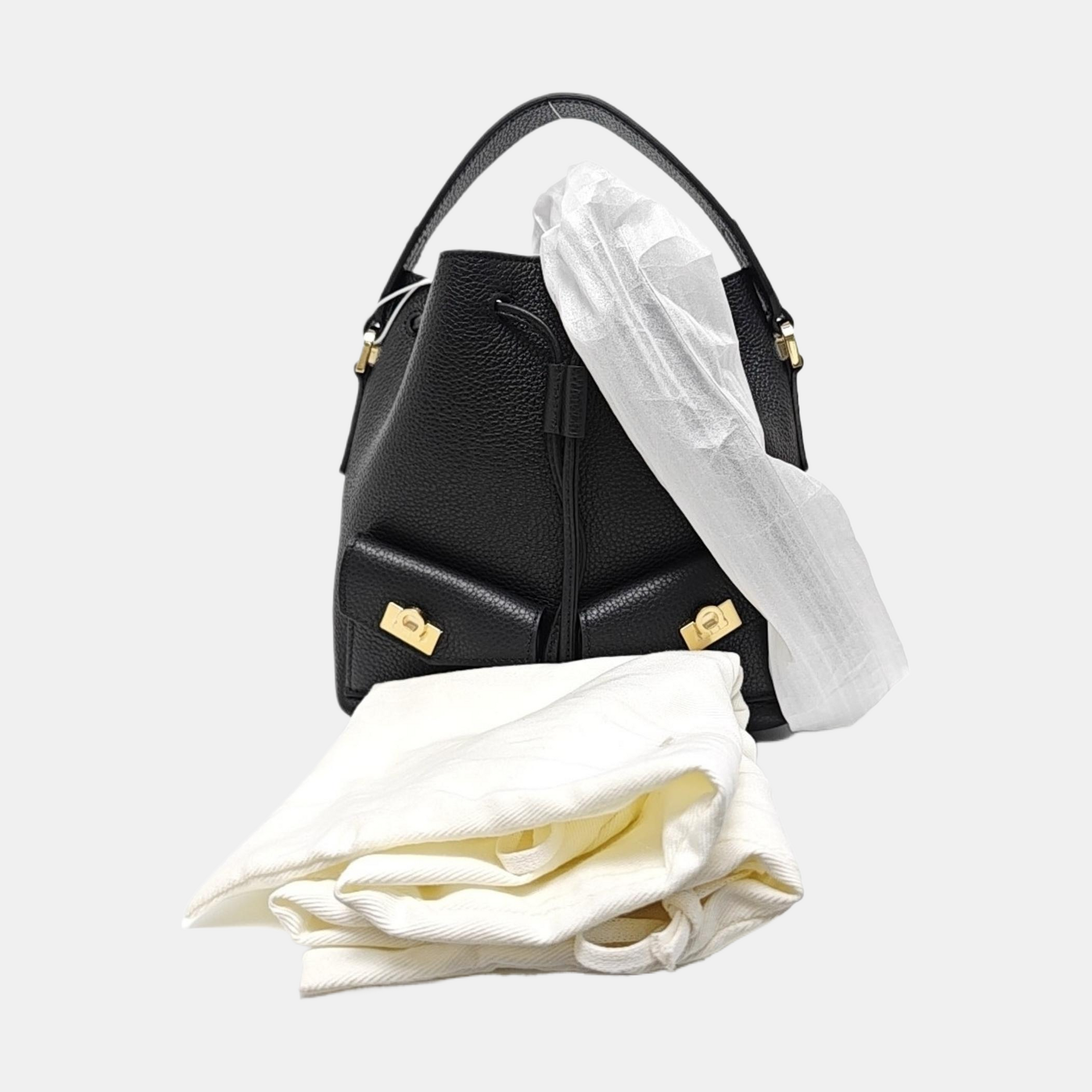 Calfskin Tote Bag Black