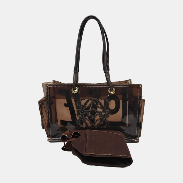 Special Material Tote Bag Brown