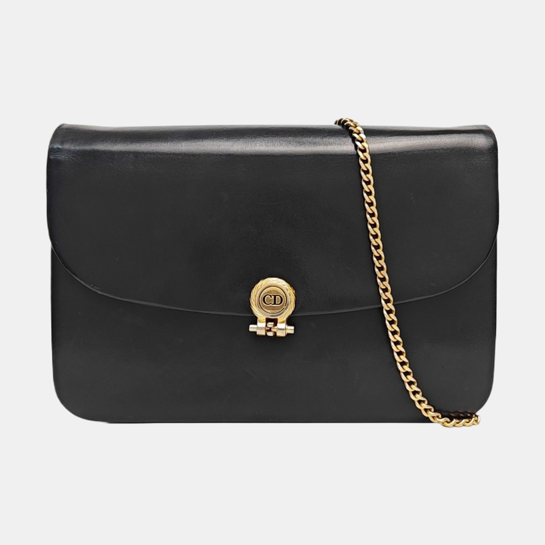 30 Montaigne Calfskin Black