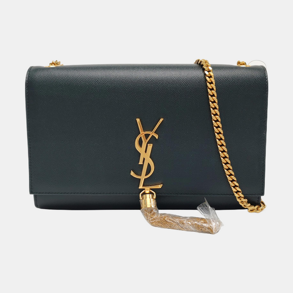 Authenticated pre-owned  KATE Medium Calfskin Green - Crossbody Bag at Looply