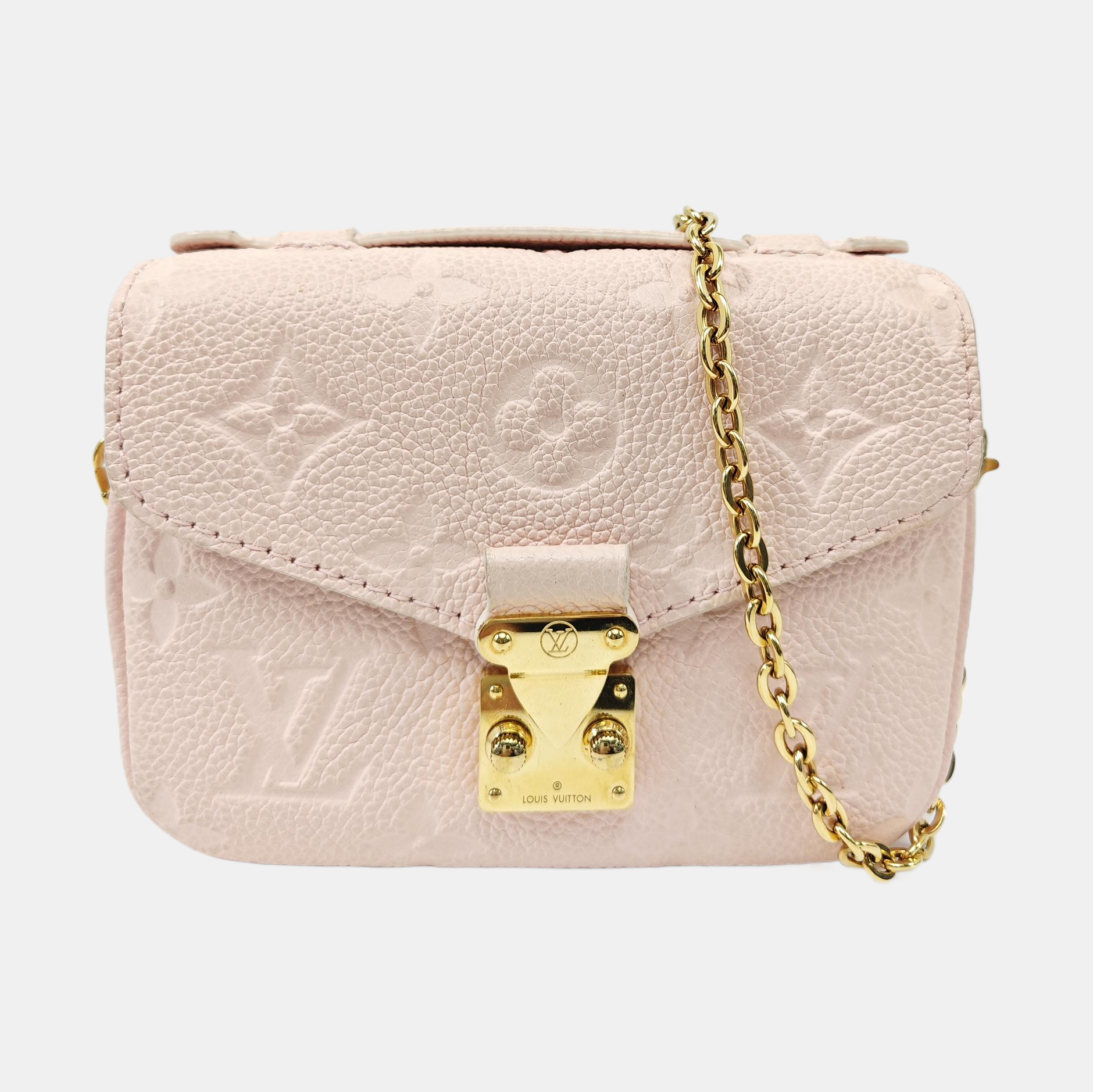 MÉTIS Micro Monogram Calfskin Pink