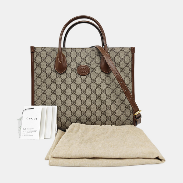 Retro Small Monogram Coated Canvas Brown