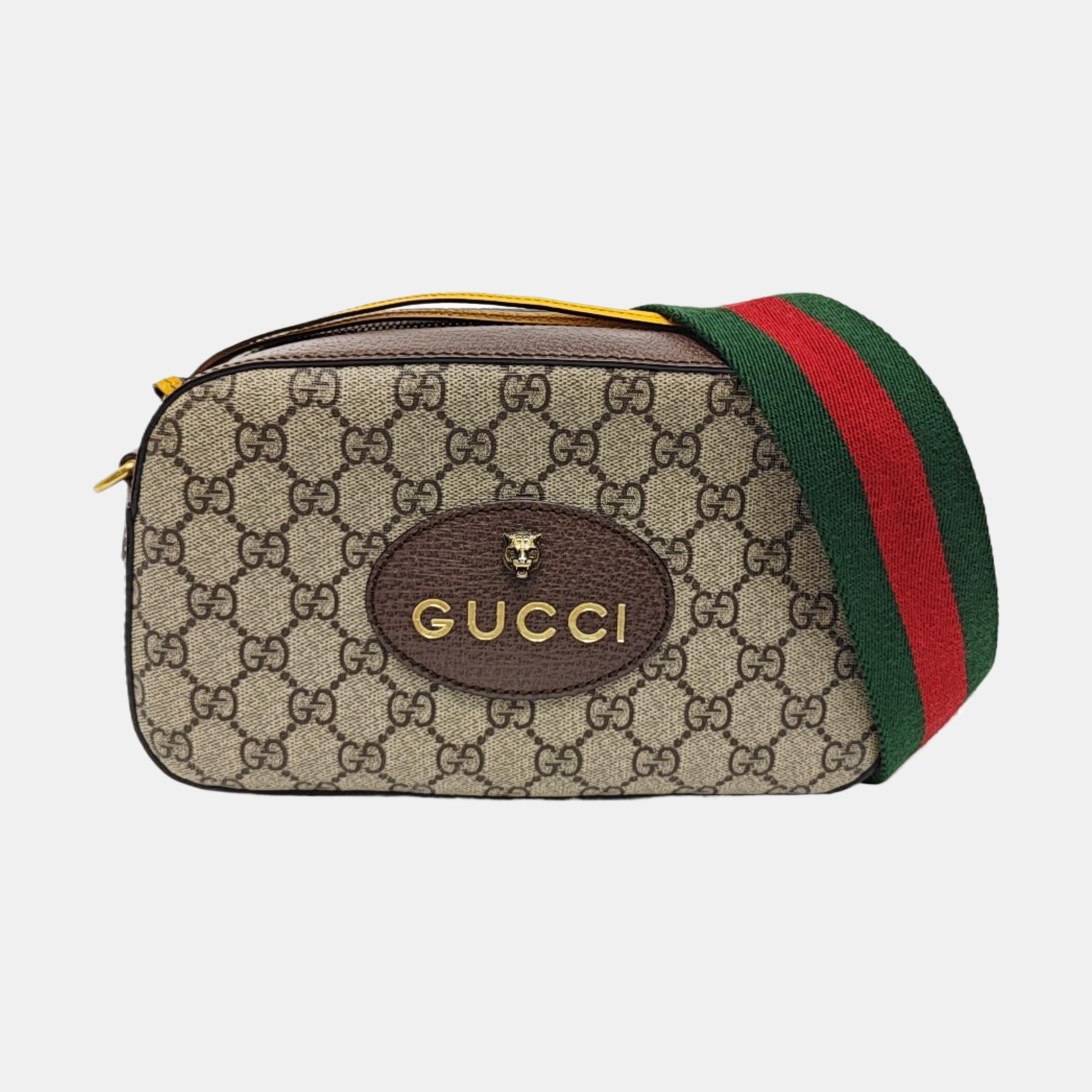 Neo Vintage Monogram Coated Canvas Beige