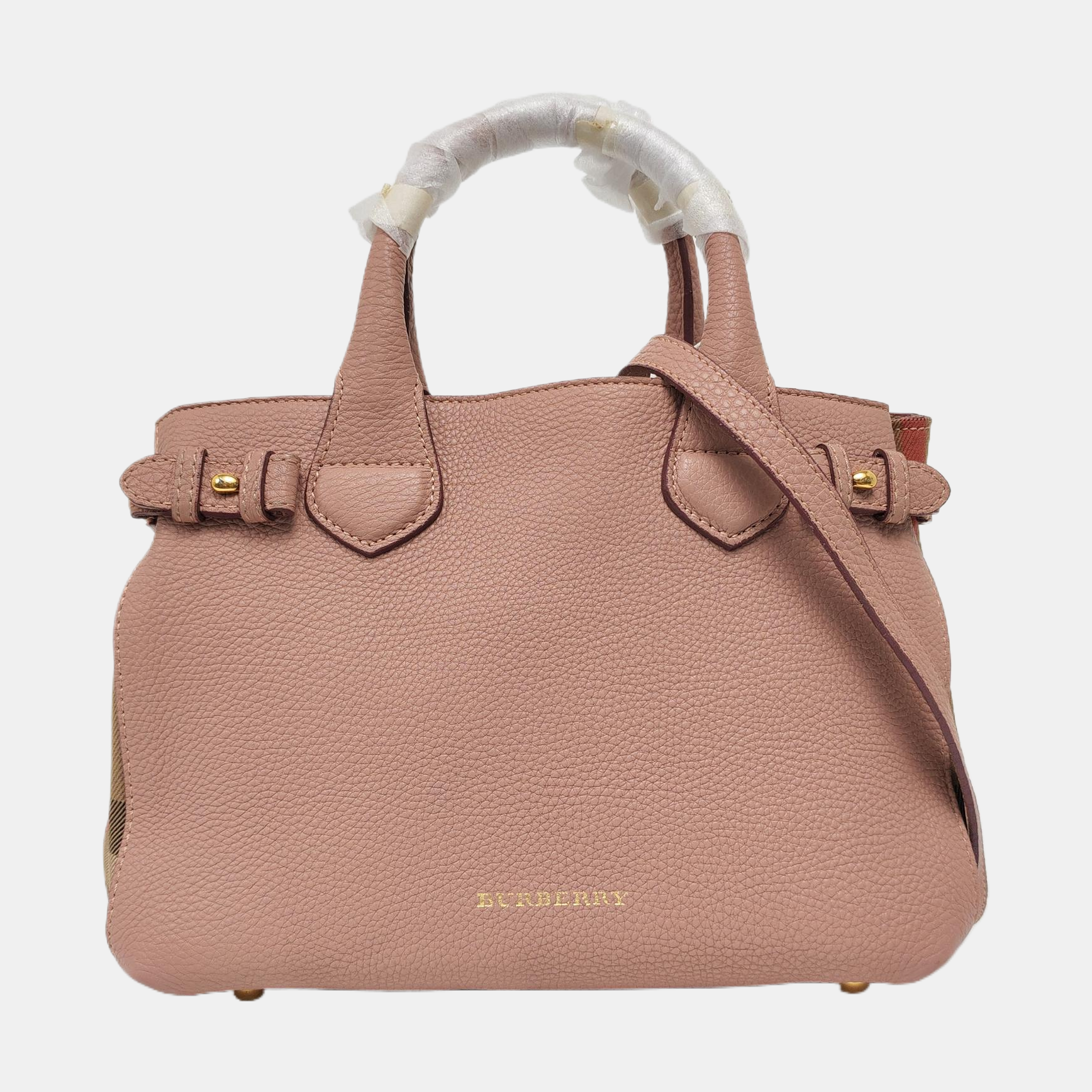 The Banner Small Calfskin Pink