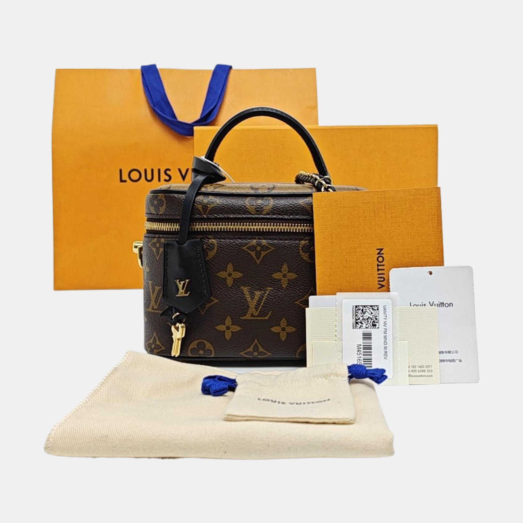 VANITY PM Monogram Coated Canvas Brown