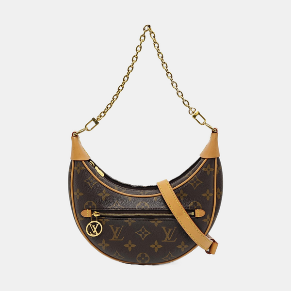 LOOP Monogram Coated Canvas Brown
