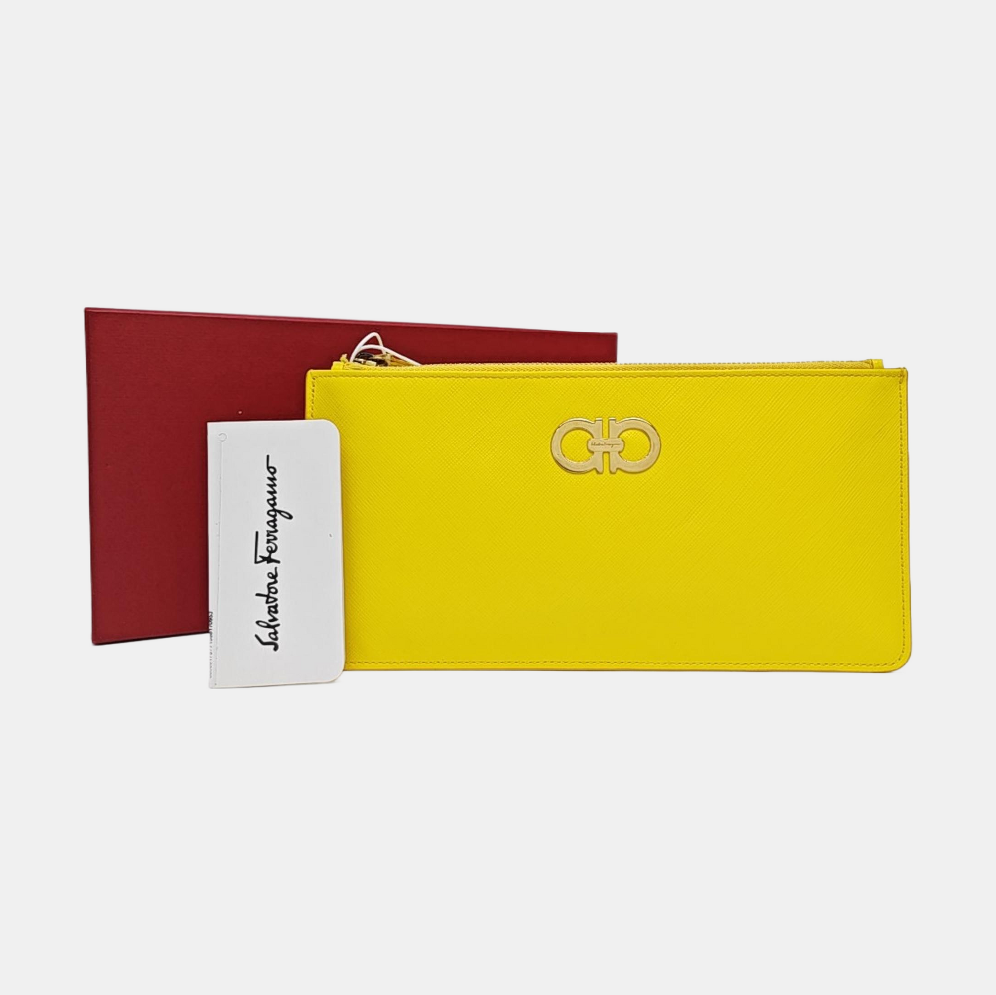 Gancini Calfskin Yellow