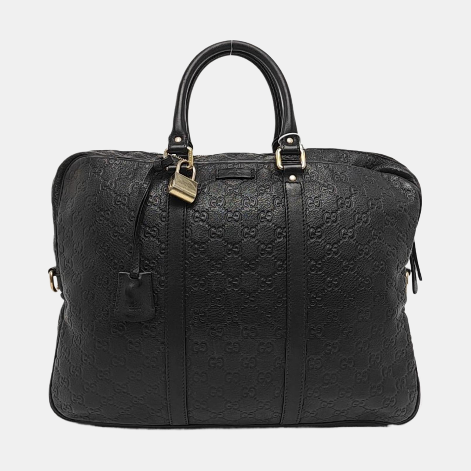 Duffle Monogram Calfskin Black