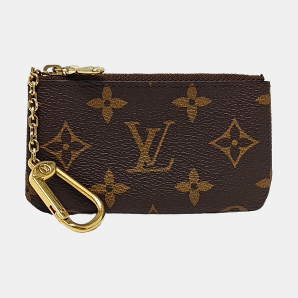 Monogram Coated Canvas Coin Purse Brown