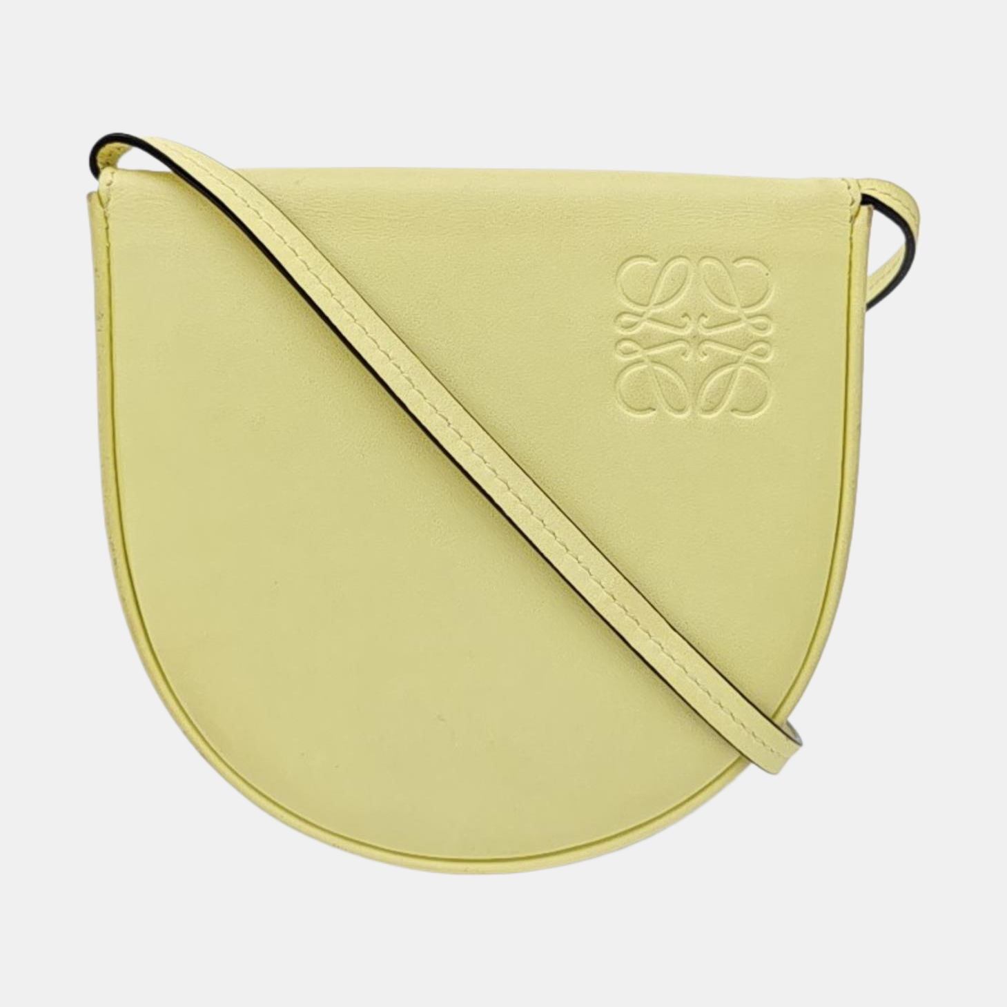 Heel Small Calfskin Yellow