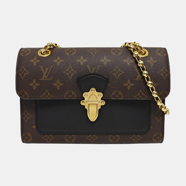VICTOIRE Monogram Coated Canvas Brown