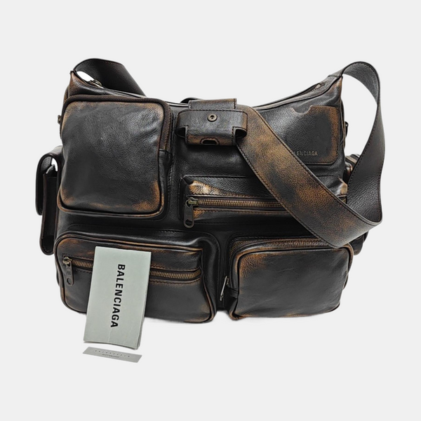 Lambskin Shoulder Bag Black