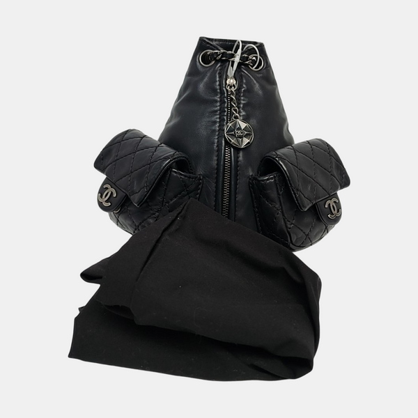 Quilted Calfskin Black