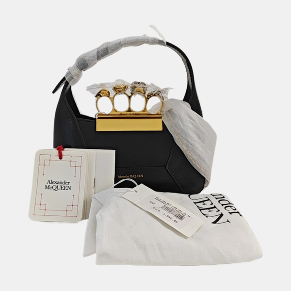Calfskin Shoulder Bag Mini Black
