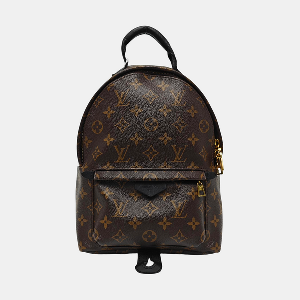 PALM SPRINGS PM Monogram Coated Canvas Brown