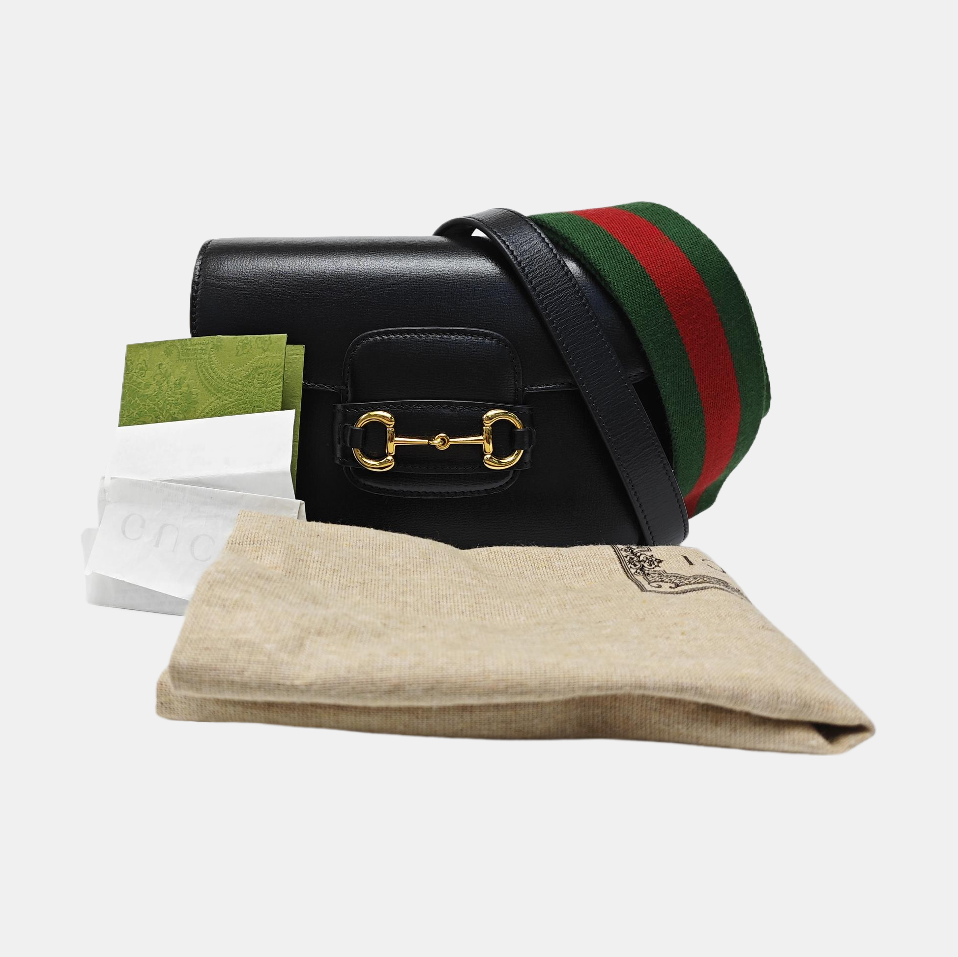 Horsebit 1955 Mini Calfskin Black