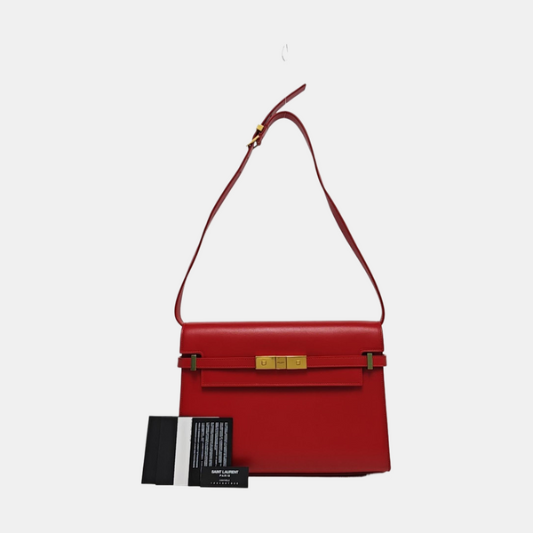 MANHATTAN Calfskin Red