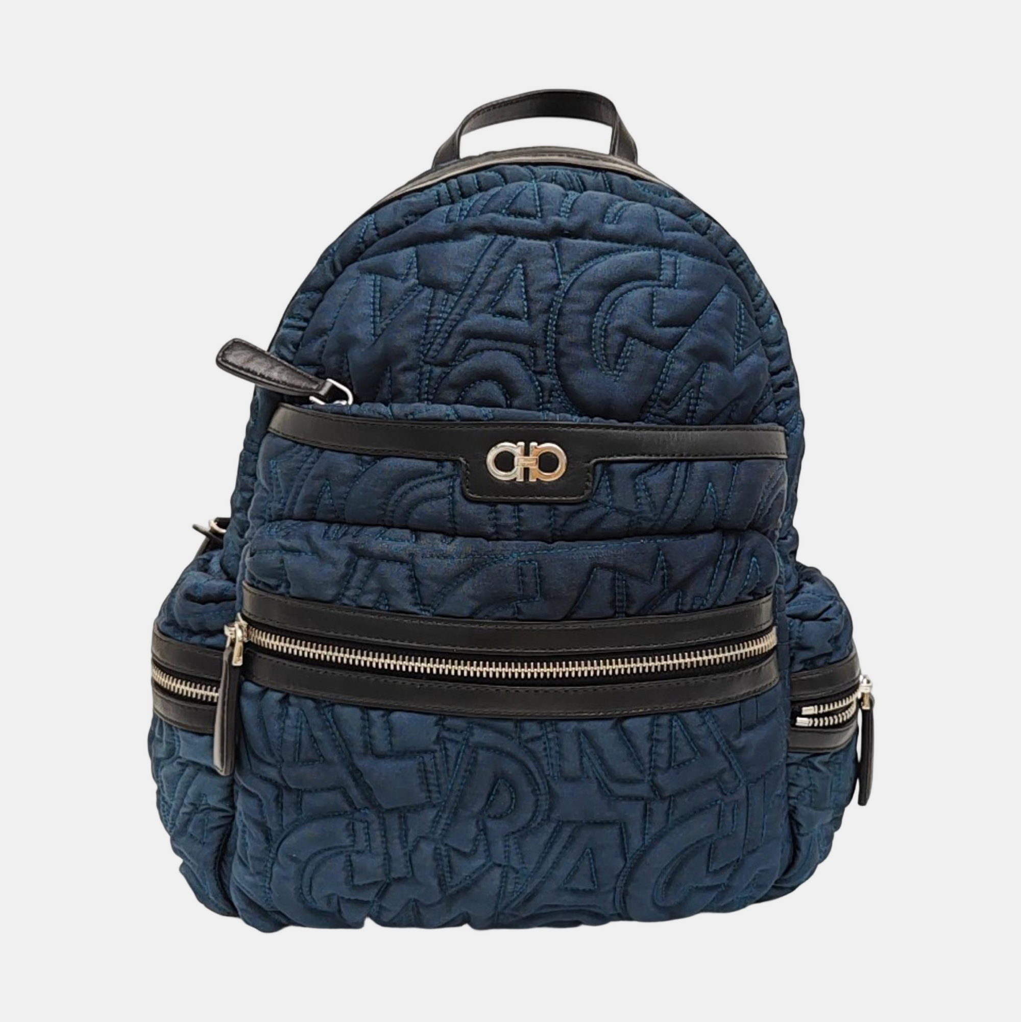 Fabric Backpack Blue