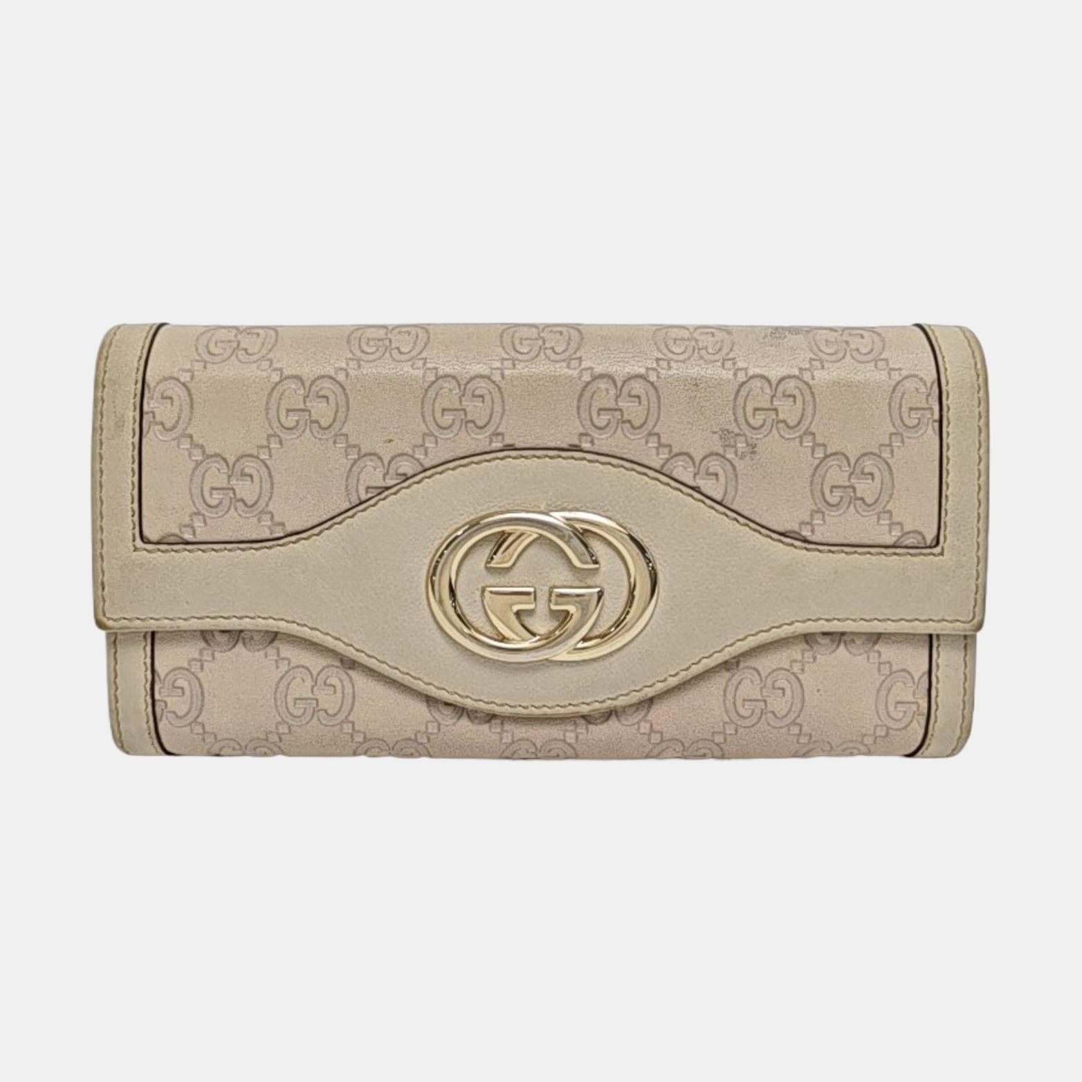 Calfskin Wallet White