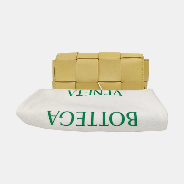Cassette Small Lambskin Yellow