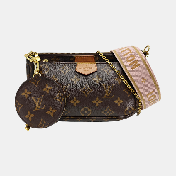 MULTI Monogram Coated Canvas Brown