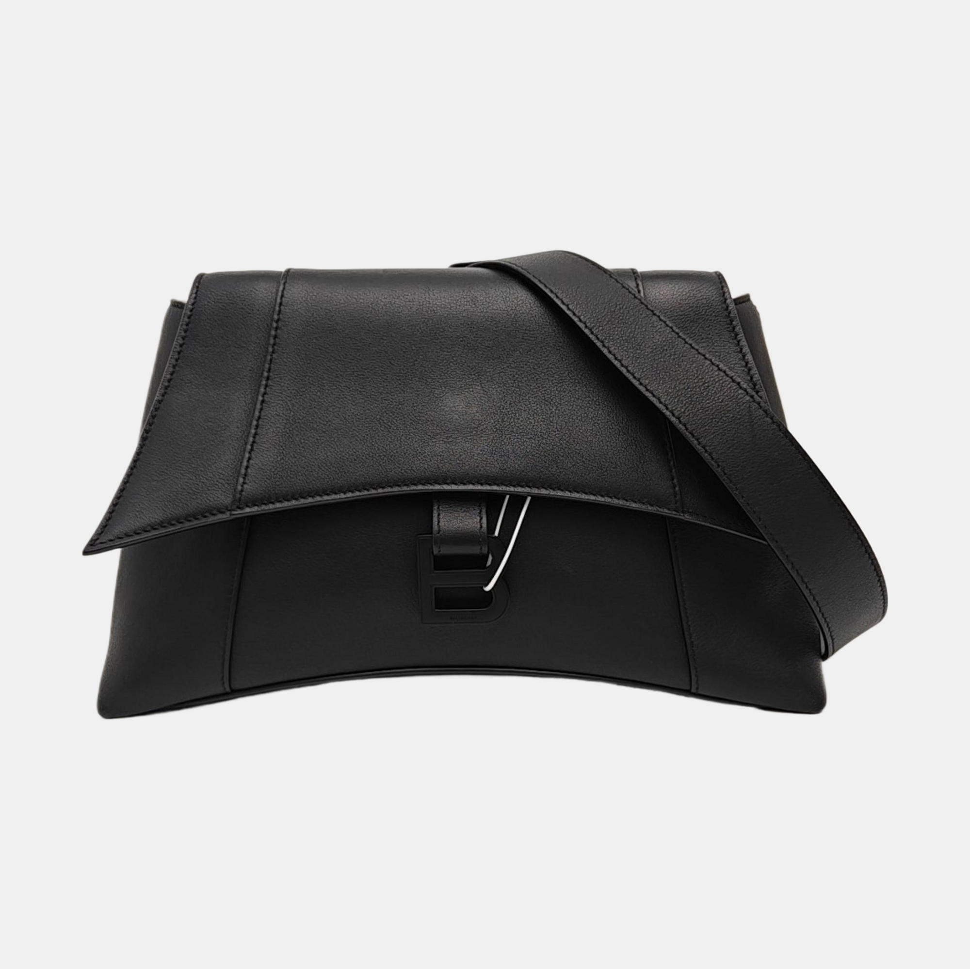 Downtown Small Quilted Calfskin Black