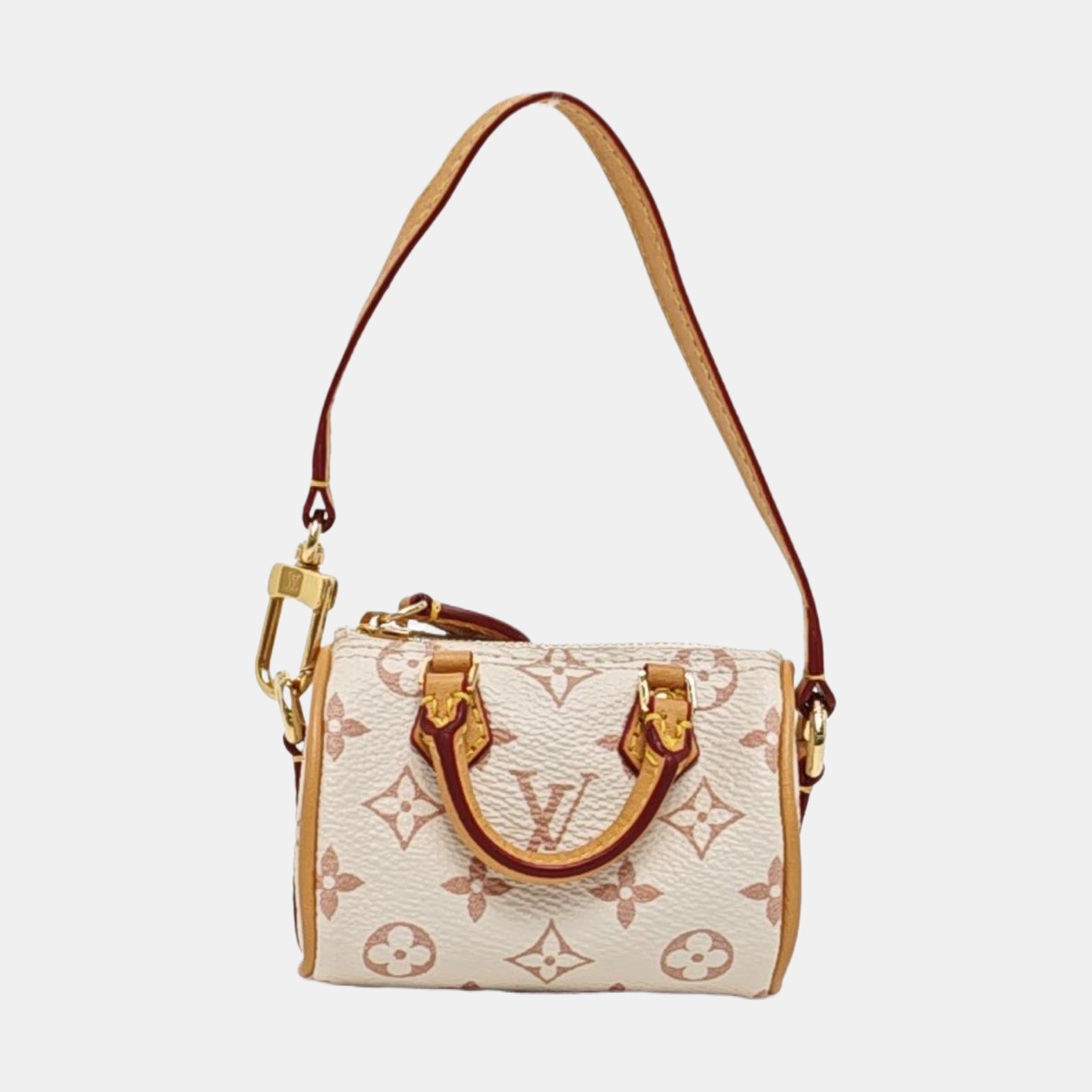SPEEDY Monogram Coated Canvas White