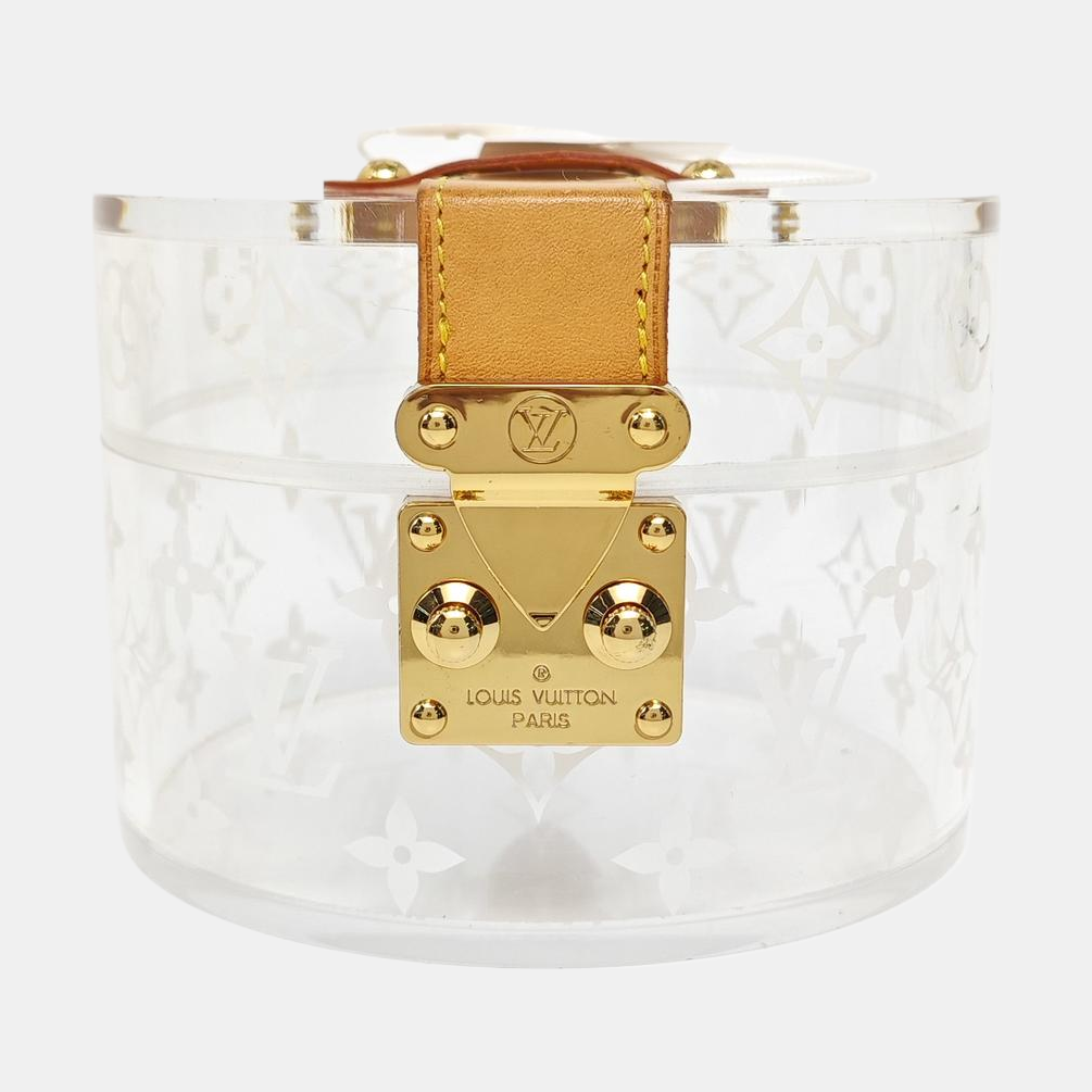 BOX SCOTT Monogram Plastic Clear