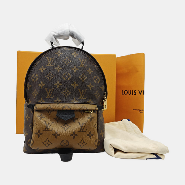 PALM SPRINGS PM Monogram Coated Canvas Brown