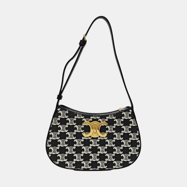 TILLY Medium Calfskin Black
