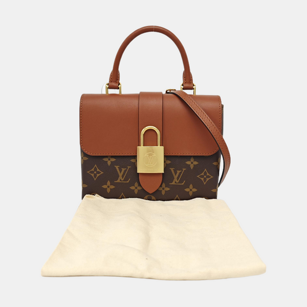 LOCKY BB Monogram Coated Canvas Brown