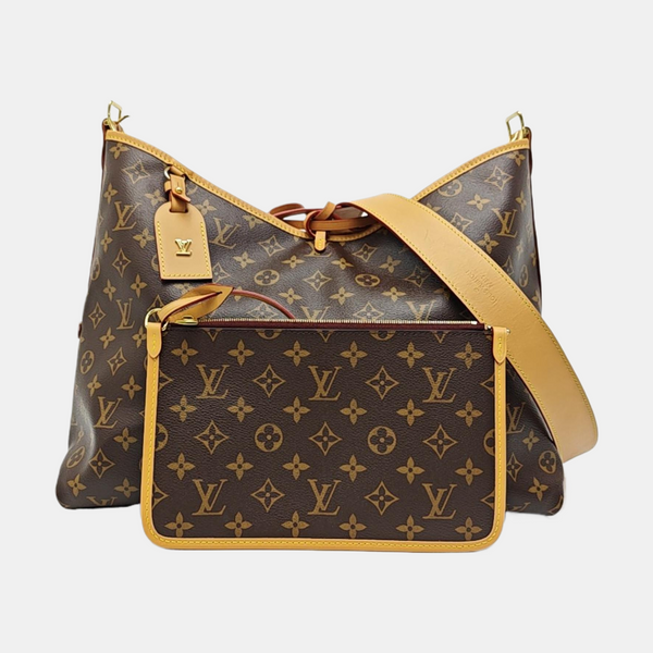 CARRYALL MM Monogram Coated Canvas Brown